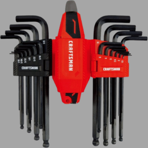CRAFTSMAN Universal L-to-T Allen Wrench Hex Key Set, 20 Piece (CMHT26028)