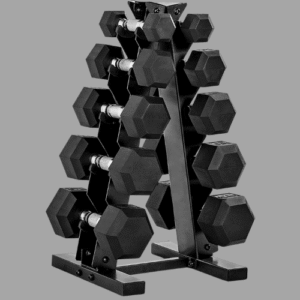 CAP Barbell Dumbbell Set with Rack | Multiple Options in 150lbs and 210lbs