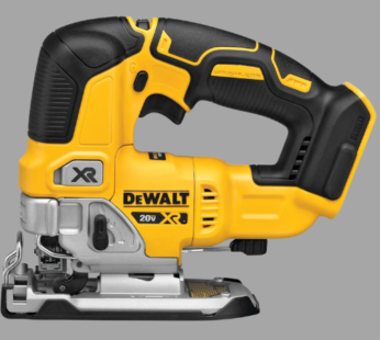 DEWALT 20V MAX XR Jig Saw, 3,200 Blade Speed, Cordless, Brushless Motor, LED Light, Bare Tool Only (DCS334B)