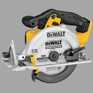 DEWALT 20V MAX Circular Saw, 6-1/2-Inch Blade, 460 MWO Engine, 0-50 Degree Bevel Capability, Bare Tool Only (DCS391B)