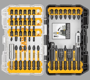 DEWALT Screwdriver Bit Set, Impact Ready, FlexTorq, 40-Piece (DWA2T40IR)