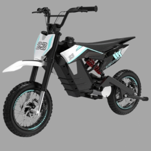 EVERCROSS EV65M Electric Bike White+Blue