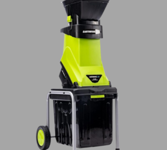 Earthwise GS70015 15-Amp Garden Corded Electric Chipper, Collection Bin