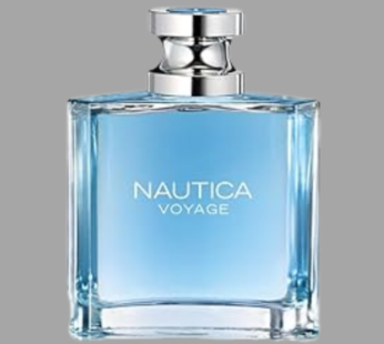 Nautica Voyage Eau De Toilette for Men – Fresh, Romantic, Fruity Scent Woody, Aquatic Notes of Apple, Water Lotus, Cedarwood, and Musk Ideal Day Wear 3.3 Fl Oz