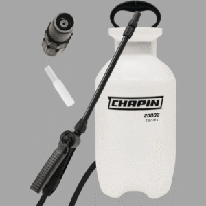 Chapin 20002 Made in USA 2 -Gallon Lawn and Garden Pump Pressured Sprayer, for Spraying Plants, Garden Watering, Lawns, Weeds and Pests, Translucent White