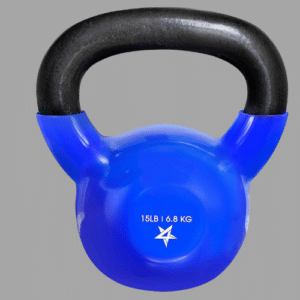Yes4All 5-65lbs Kettlebells Vinyl Coated Cast Iron for Dumbbell Weights Exercises, Gym, Fitness, Full Body Workout Equipment Push up, Grip and Strength Training