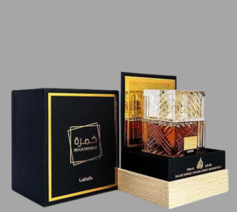 Lattafa Perfumes Khamrah for Unisex Eau de Parfum Spray, 3.4 Ounce
