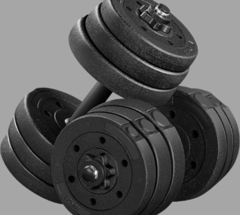 Yaheetech Adjustable Dumbbells Weight Set Dumbbell Weights Exercise & Fitness Equipment w/ 4 Spinlock Collars for Women & Men Home Gym Strength Training 33LB/44LB/55LB/66LB