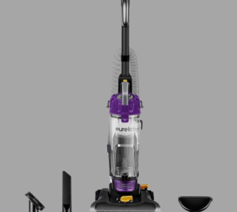 eureka NEU182B PowerSpeed Bagless Upright Vacuum Cleaner, Lite, Purple