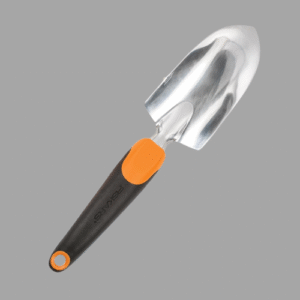 Fiskars Trowel - Heavy Duty Gardening Hand Tool with Hang Hole - For Digging and Planting - Rust Resistant Cast Aluminum - Ergonomic Handle and Comfort Grip - Gardening Tools for Yard