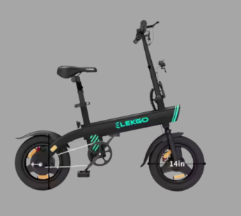 HITWAY 250W BK2 Electric Bike – Foldable 16″ Alloy Frame, 25km/h, 7.8Ah Battery E bike, Ideal for Adults & Teens, Electric Bicycle with Smart Display and Disc Brakes