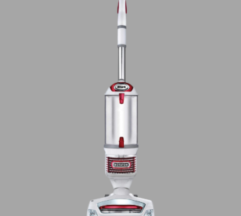 Shark NV501 Rotator Professional Lift-Away Upright Vacuum with HEPA Filter, Swivel Steering, LED Headlights, Wide Upholstery Tool, Dusting Brush & Crevice Tool, White/Red, 12, 18, 14.