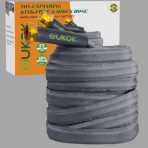 2024 Upgraded Non-Expanding Garden Hose 50ft,Flexible Ultra-Light Water Hose, Burst-Resistant, Lead-Free, Anti-Kink, High-Pressure, Ideal for All-Season Use