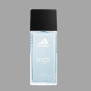 Adidas Moves for Him Body Fragrance for Men, 2.5 fl oz, Liquid, Grapefruit