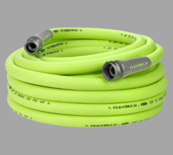 Flexzilla Garden Hose 5/8 in. x 50 ft, Heavy Duty, Lightweight, Drinking Water Safe, ZillaGreen – HFZG550YW-E