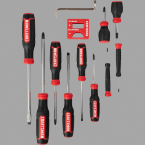 CRAFTSMAN Screwdriver Set, Bi-material, 12 Piece (CMHT65071N)