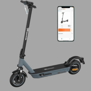 EVERCROSS EV10K MAX E-Scooter with Road Approval (ABE), 55 km/65 km Range, Off-Road Electric Scooter for Adults, Foldable, with App, 400 W Motor, Dual Shock Absorbers