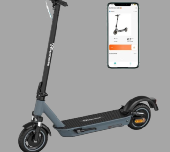 EVERCROSS EV10K MAX E-Scooter with Road Approval (ABE), 55 km/65 km Range, Off-Road Electric Scooter for Adults, Foldable, with App, 400 W Motor, Dual Shock Absorbers
