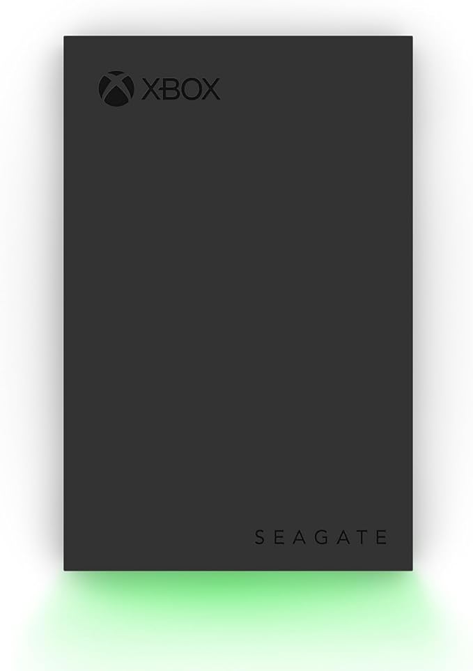 Seagate Game Drive for Xbox 5TB External Hard Drive – Portable HDD, USB 3.2 Gen 1, Xbox Certified, Built-in LED, 3-Year Rescue Services (STKX5000403), Black