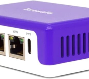 Firewalla Purple SE Cyber Security Firewall – Home & Business, Malware & Hacking Protection, Smart Parental Control, Ad Blocking, VPN Server & Client, No Monthly Fee