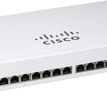 Cisco Business CBS110-16T 16-Port Gigabit Ethernet Switch, Unmanaged, Plug & Play, Limited Lifetime Protection