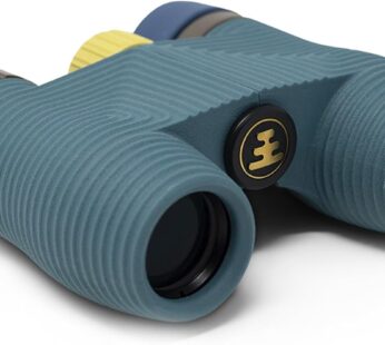 Nocs Provisions Standard Issue 10×25 Waterproof Binoculars – 10x Magnification, BaK4 Prism, Multi-Coated Lenses, Wide View for Bird Watching, Hiking & Backpacking (Pacific Blue II)