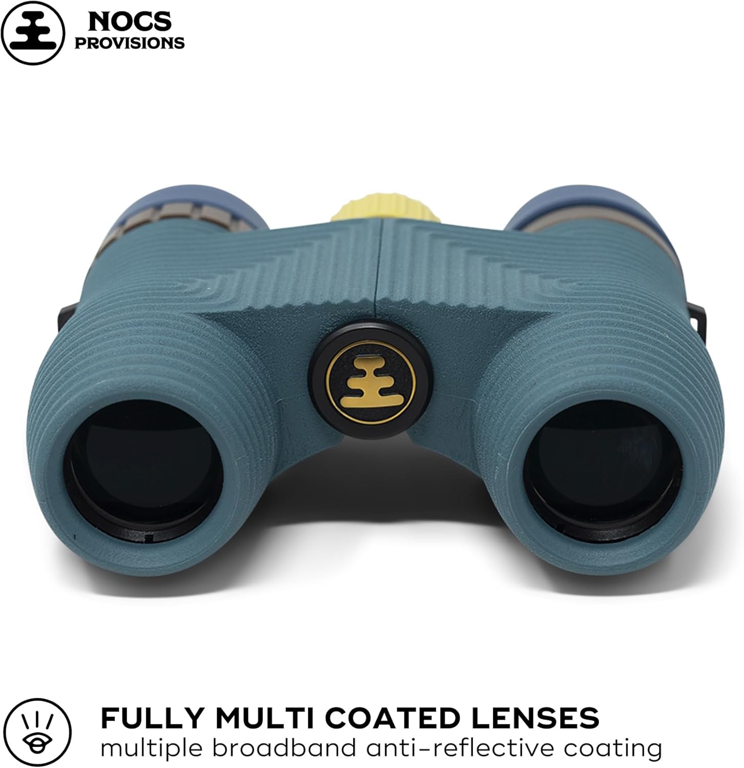 Nocs Provisions Standard Issue 10x25 Waterproof Binoculars – 10x Magnification, BaK4 Prism, Multi-Coated Lenses, Wide View for Bird Watching, Hiking & Backpacking (Pacific Blue II) - Image 2