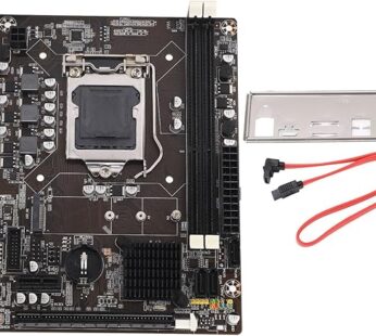 B75M Micro-ATX Motherboard, LGA1155, Supports Intel Core i7/i5/i3, DDR3, VGA & HD Multimedia, PCIe Expansion, 1000M Ethernet