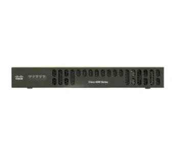 ISR4221/K9, Cisco ISR4221 Router, 75Mbps throughput/2 WAN-LAN/1 SFP port