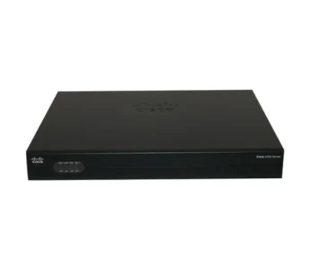 ISR4321/K9, Cisco ISR 4000 Series Router, 50-100Mbps throughput/2 WAN-LAN ports/1 SFP port